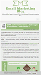 Mobile Screenshot of emailmarketingblog.it